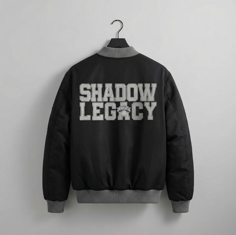 Knicks Shadow Coaches Flight Jacket